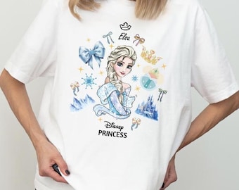 Disney Princess Elsa Shirt,  Frozen Elsa Shirt, Disneyland Girls Trip T-Shirt, Princess Family Vacation Shirt, WDW Magic Kingdom Toddler Tee