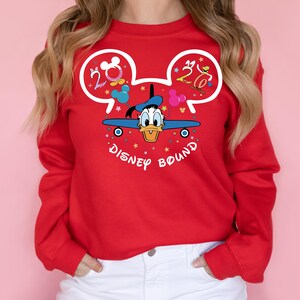 Disney Bound Shirt, Mickey Friends Plane Shirts, Disney Mickey Shirt, Disneyland Family Trip 2026 Shirt, WDW Disney Group Matching Tee