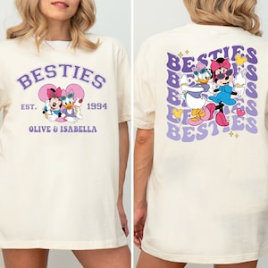 Shirt Minnie & Daisy Besties, Disney Girls Trip Custom Shirt, Shirt Beste Minnie, Matching Best Friend Shirt, Shirt Disneyland WDW Trip 2025