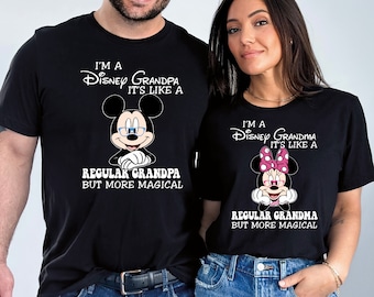 Disney Grandma Shirt, Disney Grandpa Shirt, Mickey Minnie Shirt