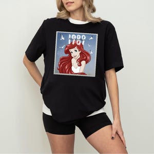 Disney 1989 Ariel Version Shirt, Princess Tour Shirt, Little Mermaid Shirt, Disneyland Girls Trip Tee, Retro WDW Disney Princess Shirt
