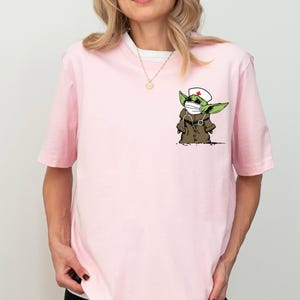 Nurse Shirt, Grogu Nurse T-shirt, Fan Nurse Tee, This is the Way Sweatshirt, Galaxy's Edge Crewneck, Hospital Staff Hoodie, Nurse Gift Women