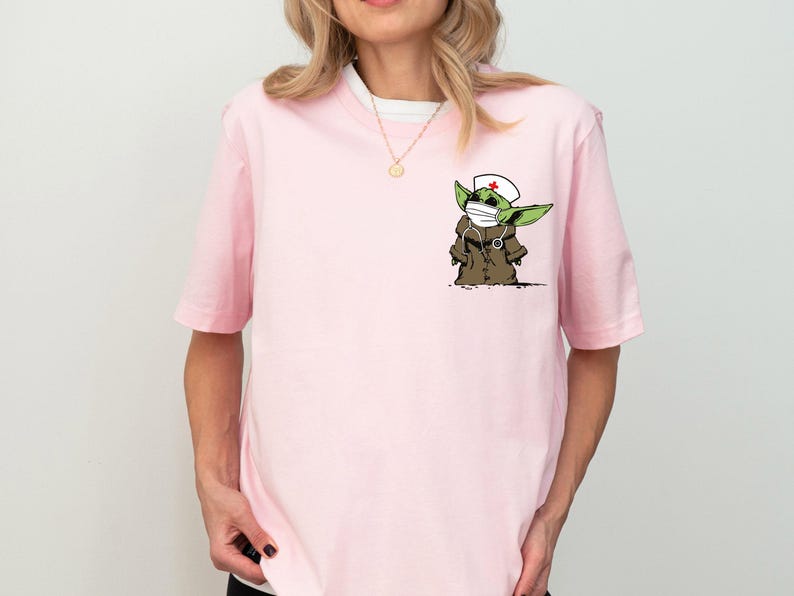 Nurse Shirt, Grogu Nurse T-shirt, Fan Nurse Tee, This is the Way Sweatshirt, Galaxy's Edge Crewneck, Hospital Staff Hoodie, Nurse Gift Women