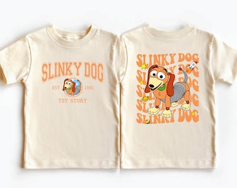 Toy Story Slinky Dog Shirt, Disney Dog Lover Toddler Shirt, Disneyland Kids Shirts, Toy Story Character Shirt, Disney Family Vacation Shirt