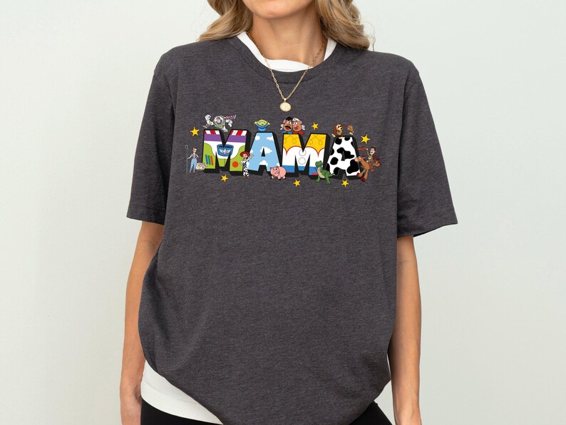 Toy Story Mama Shirt, Disney Buzz Lightyear Mother T-Shirt, New Mom Cowgirls Jessie Shirt, Disneyland Family Vacation Shirt