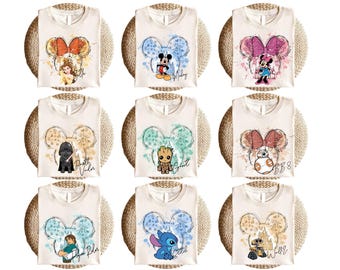 Disney All Characters Shirt, Mickey Friends T-shirt, Toy Story Tee, Star Wars Sweatshirt,Disney Princess Hoodie, Disneyland Family Group Tee