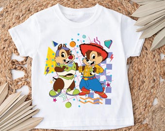 Pixar Chip & Dale Shirt,  Woody Buzz T-Shirt,  Chip Dale Fan Tee,  Friends Trip Shirt,  Pixar Toddler Gift Shirt