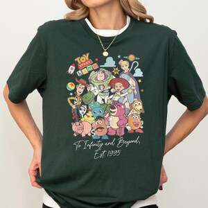 Land Shirt, Pixar Toy Friends Adventure T-shirt, Infinity Beyond Tee, land Matching Sweatshirt, Woody Jessie Buzz Lightyear Crewneck