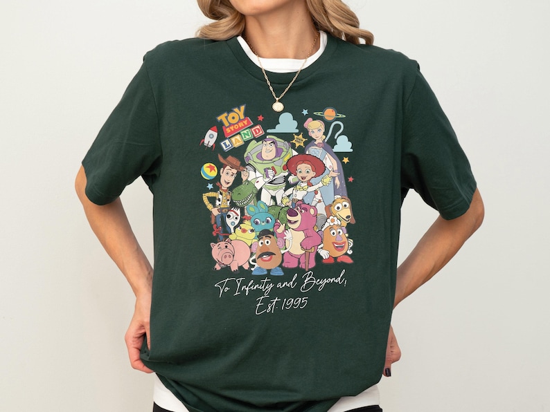 Land Shirt, Pixar Toy Friends Adventure T-shirt, Infinity Beyond Tee, land Matching Sweatshirt, Woody Jessie Buzz Lightyear Crewneck