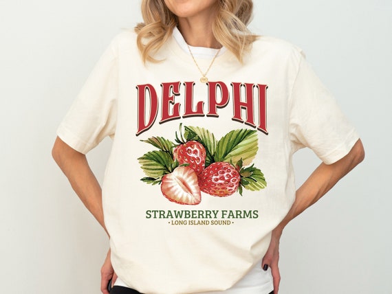 Delphi Strawberry Farms Shirt, Book Lover Shirt, Percy Jackson the Olympians Shirt, Bookish Shirt, Bookworm Shirt, Greek Mythology Shirt