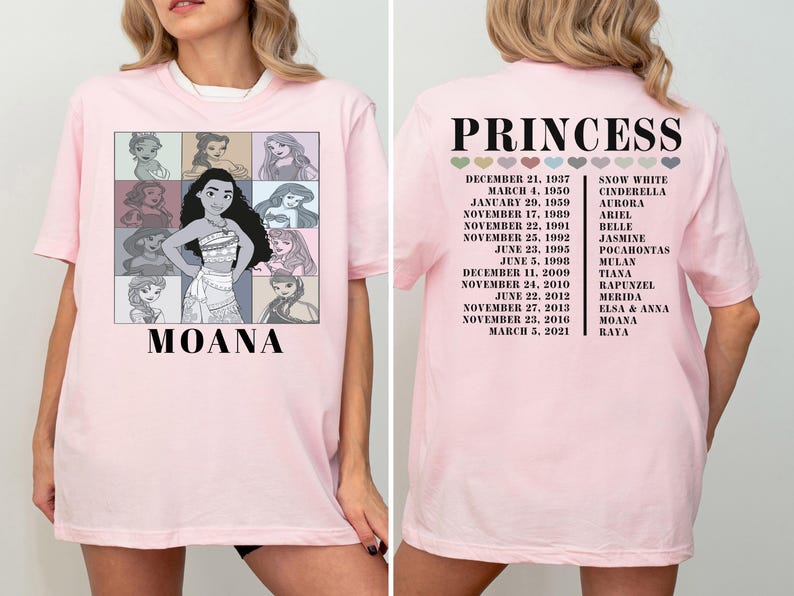 Disney Princess Vacation Shirt, Disneyland Girls Trip Shirt, Princess Elsa Anna Tee, Princess Belle Ariel Tee, Princess Rapunzel Aurora Tee