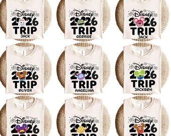Disney Toy Story Shirt, Custom 2026 Trip T-shirt, Disneyland Family Matching Tee,  Mickey Ears Toy Story Character Sweatshirt, Woody Gift