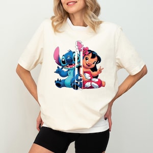 Disney Lilo & Stitch-shirt, schattig Stitch-T-shirt, Graphic Stitch Lilo-shirt, Disney Besties-T-shirt, Disney Stitch Kids-T-shirt, Disneyland Trip-T-shirt