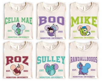 Disney Monsters University Shirt, Disneyland Family Trip Tee, Monster Kids Shirt, Disney Pixar Movie Shirt, Disney Best Friends Shirt