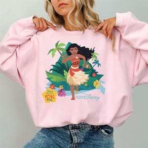 Princess Moana Half Marathon Weekend Shirt, Disney Moana 10K Miles Tee, WDW Marathon 2026 Shirt, Girl Runner Tee, Every Mile Is Magic Tee