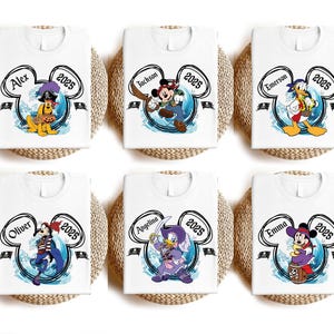 Mickey and Friends Pirate Shirt, Disney Cruising T-Shirt, Custom Family Vacation Tee, Disney Cruise Matching Trip Tee, Pirates Life Shirt