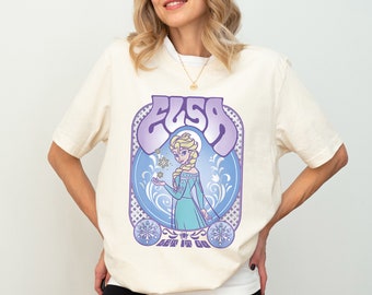 Disney Princess Elsa Shirt, Frozen Let It Go Shirt, Princess Squad Shirt, Disney Girls Trip Shirt, Disney World Family Vacation T-shirt