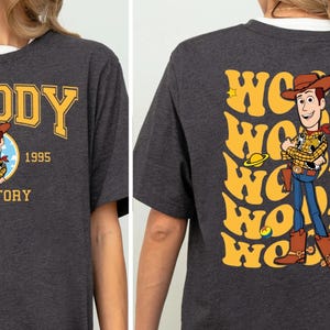 Sheriff Woody Shirt, Cowboy Adventure T-shirt, land Pixar Kids Tee, Western Sweatshirt, Family Vacation Crewneck, Fun Holiday Hoodie