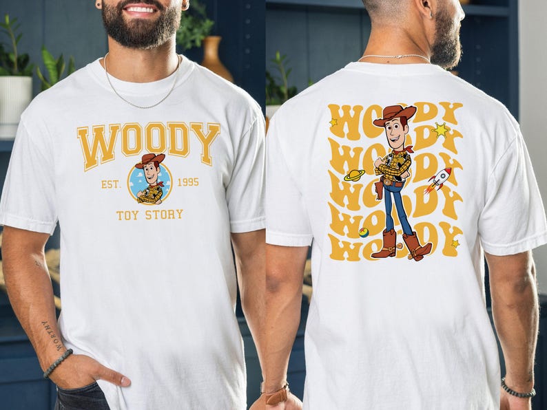 Sheriff Woody Shirt, Cowboy Adventure T-shirt, land Pixar Kids Tee, Western Sweatshirt, Family Vacation Crewneck, Fun Holiday Hoodie