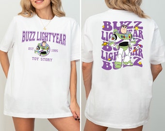 Maglietta Toy Story Disney, Maglietta Pixar Buzz Lightyear per bambini, Magliette Disneyland To Infinity And Beyond, Maglietta Disney Family Vacation