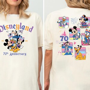 70th Anniversary Shirt, Celebration Travel T-Shirt,1955–2026 Magical Tee, Mickey land Anniversary Trip Sweatshirt, 2026 Fan Gift Sweatshirt,