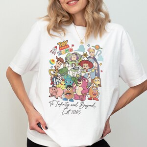 Land Shirt, Pixar Toy Friends Adventure T-shirt, Infinity Beyond Tee, land Matching Sweatshirt, Woody Jessie Buzz Lightyear Crewneck