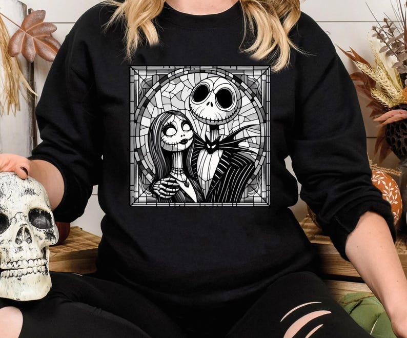 Nightmare Before Christmas Shirt, Halloween T-shirt, Jack Skellington Sally Halloween Tee, Spooky Season Sweatshirt, Halloween Party 2026