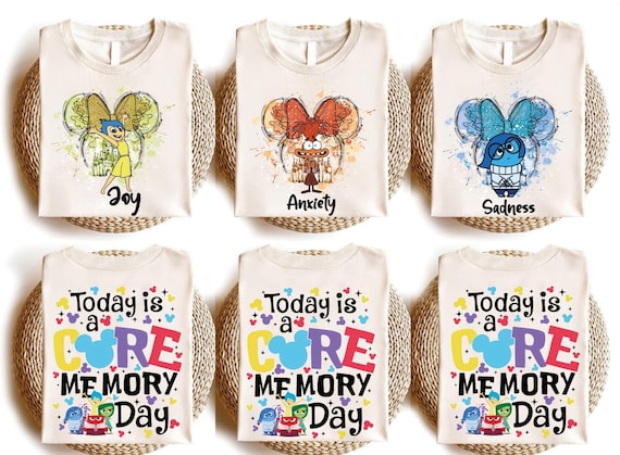 Inside Out Shirt, Today Is A Core Memory Day T-Shirt, Pixar Inside Out Shirt,  Family Vacation 2026, Joy Sadness Anger Envy Tee