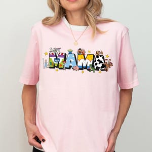 Toy Story Mama Shirt, Disney Buzz Lightyear Mother T-Shirt, New Mom Cowgirls Jessie Shirt, Disneyland Family Vacation Shirt
