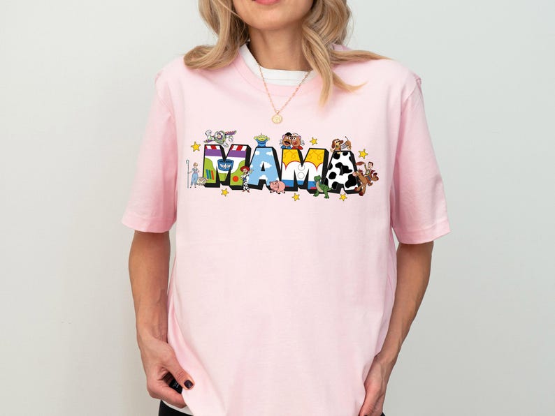 Toy Story Mama Shirt, Disney Buzz Lightyear Mother T-Shirt, New Mom Cowgirls Jessie Shirt, Disneyland Family Vacation Shirt