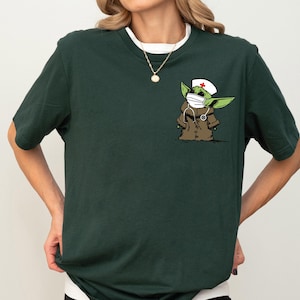 Nurse Shirt, Grogu Nurse T-shirt, Fan Nurse Tee, This is the Way Sweatshirt, Galaxy's Edge Crewneck, Hospital Staff Hoodie, Nurse Gift Women