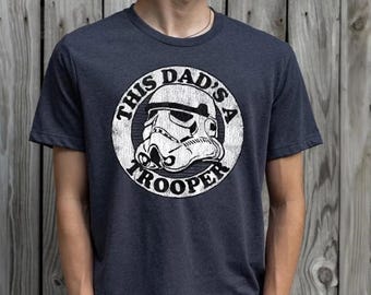 This Dad's a Trooper Shirt, Funny Dad T-shirt, Stormtrooper Dad Tee, Father Gift Sweatshirt, Galactic Dad Gift, WDW Dad Trip Hoodie