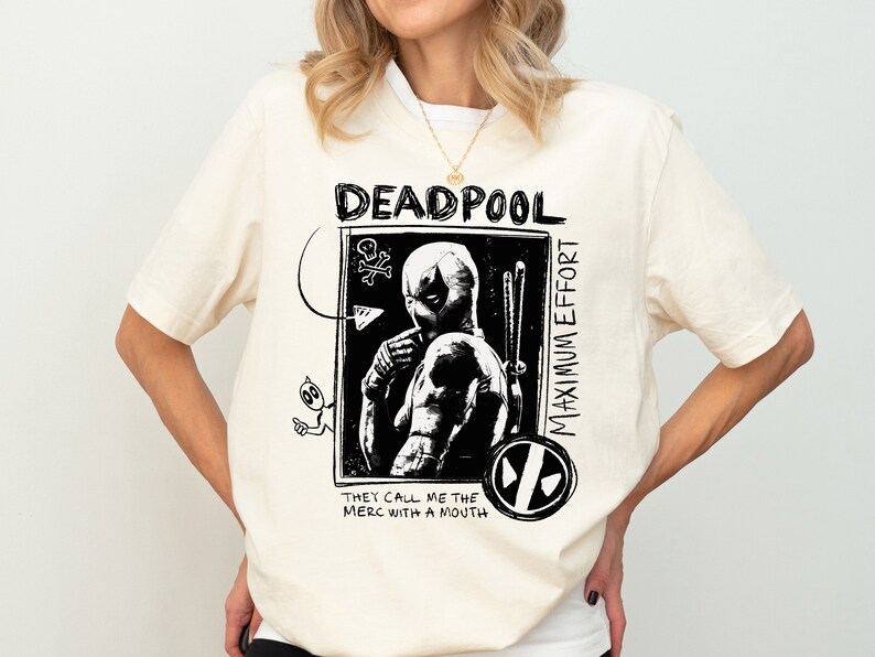 Marvel Deadpool Shirt, Disney Marvel Shirt, Disney Superhero Shirt, Disney Antihero Shirt, MCU Fan Shirt, Disneyland Vacation Shirt