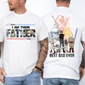 Star Wars Dad Shirt, Custom Father's Day Shirt with Kids T-Shirt, I Am Their Father Custom Tee, Best Dad Ever Gift Shirt, Disneyland Dad Tee