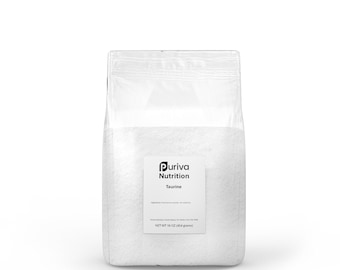 Polvo de taurina, 1 libra, de Puriva Nutrition