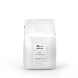 Poudre d&#39;hydroxyméthylbutyrate (HMB), 1 livre, Puriva Nutrition