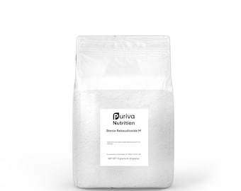 Stevia Reb M powder, (Reb-M | Rebaudioside M), 10 grams |300+ servings, Puriva Nutrition