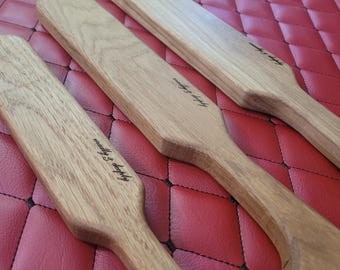 Handcrafted Hardwood Paddle | Classic School Style Impact Implement