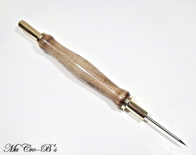 Seam Ripper & Stiletto, Twoinone Combo, Artisan Handcrafted in