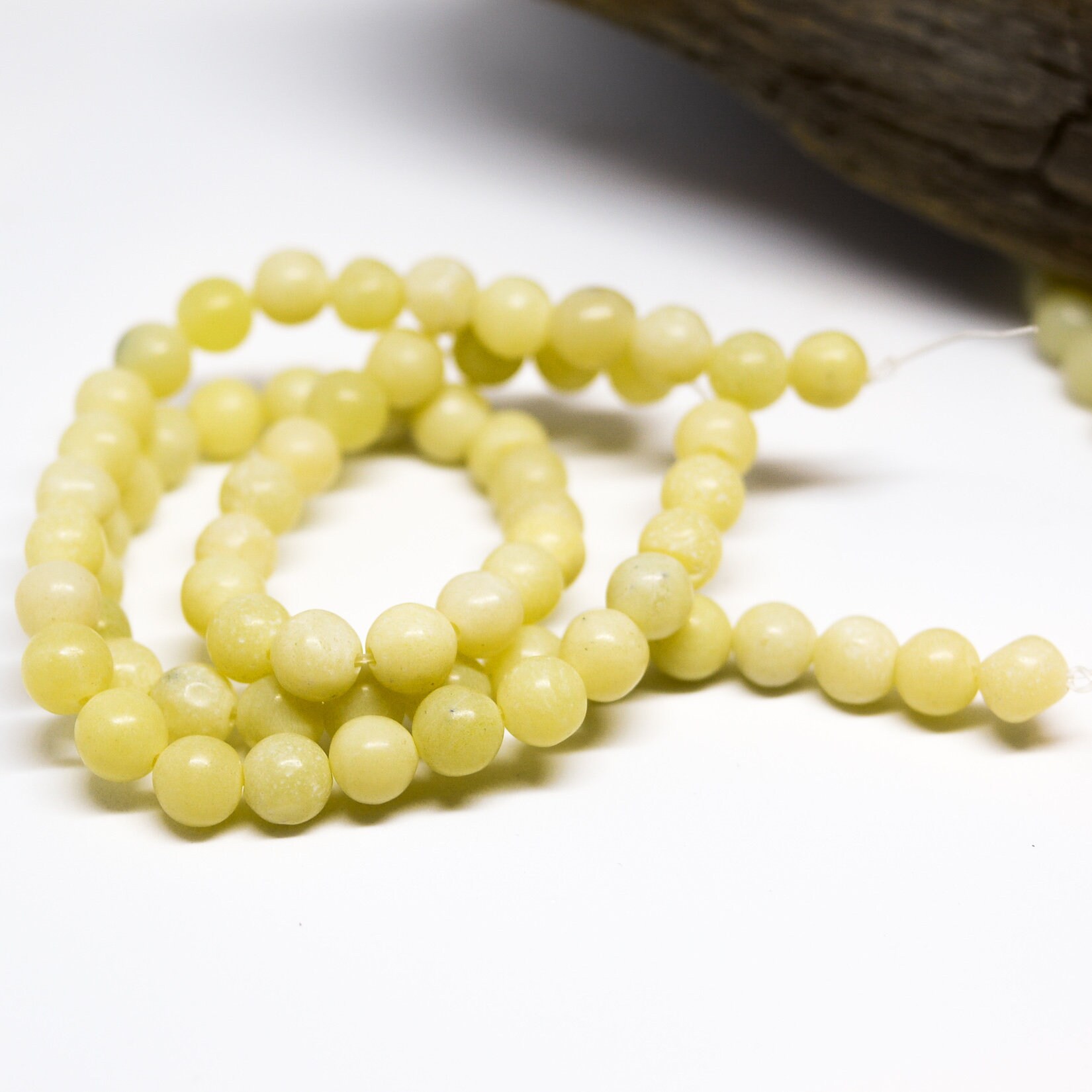 White Agate, 8mm Beads, White Beads, Jewelry Beads, Natural