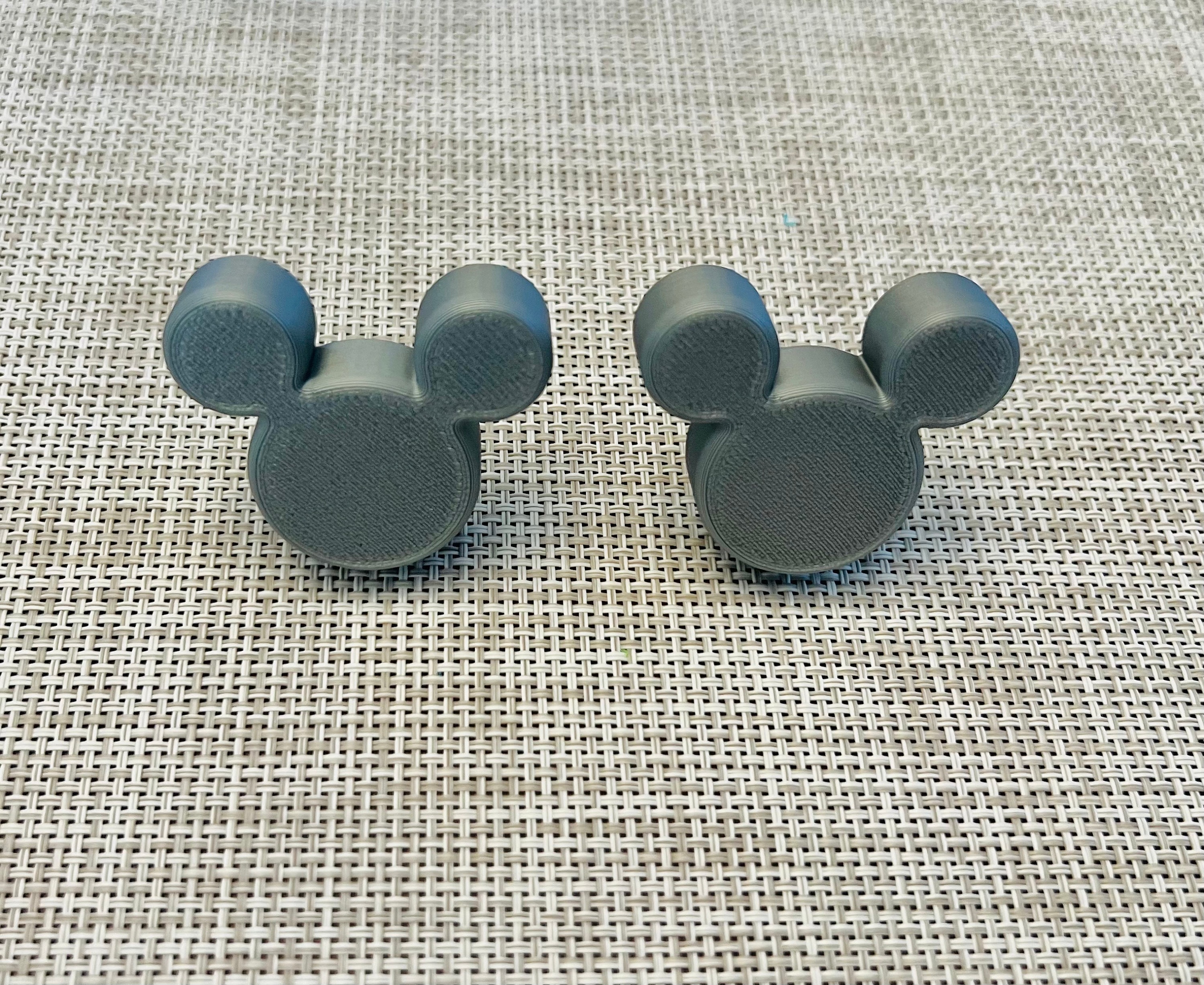 Kitchen Knobs Mickey Mouse White Ceramic Cabinet Knob - Kitchen Or