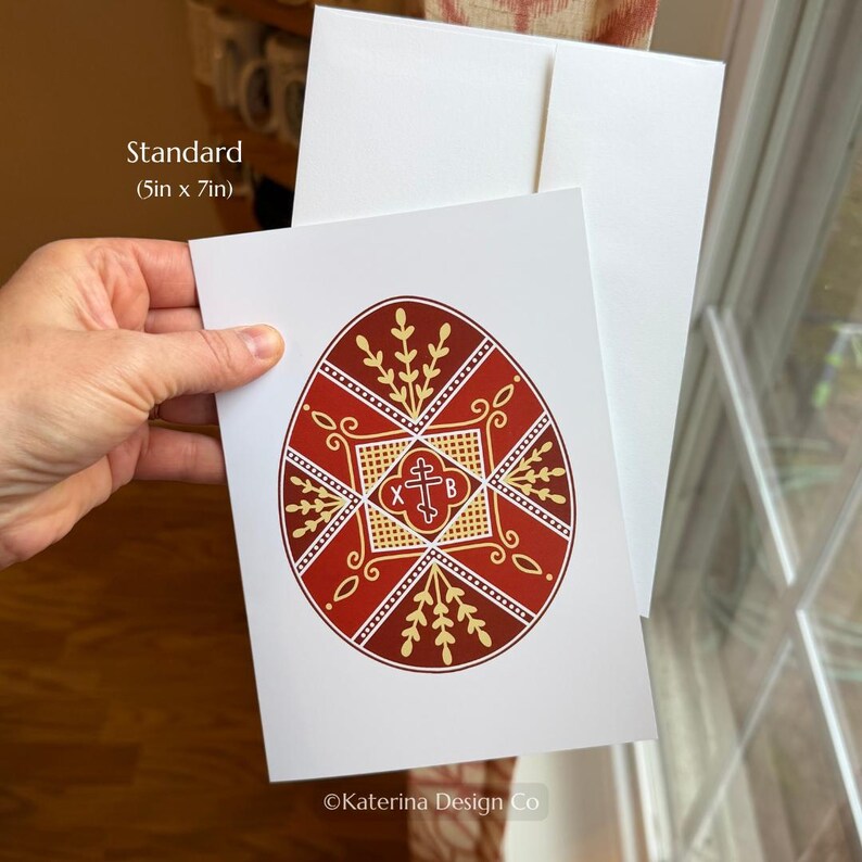 Orthodox Easter Greeting Card - Custom Language - Christ is Risen - Etsy