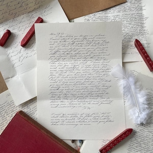 Persuasión Capitán Wentworth Carta de amor a Anne Elliot Manuscrita Jane Austen Arte de pared Póster Caligrafía Imprimible DESCARGA DIGITAL
