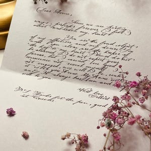 Confesión manuscrita de Gilbert Blythe, carta de amor a Ana de las Tejas Verdes, Ana con una E, caligrafía, regalo literario, arte mural, descarga digital