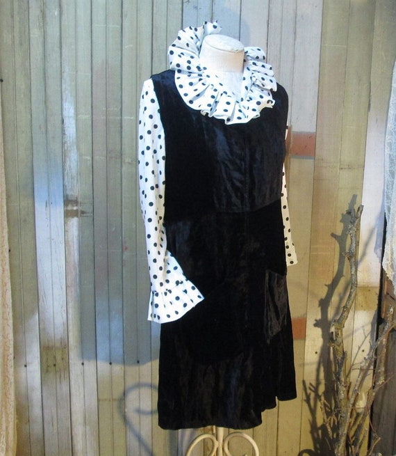 strapless open back dress RetroKid Black Emery Short Jumper Dress main image 1