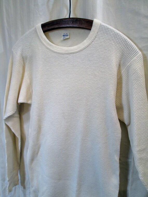 Cotton Arctex Vintage Thermal shirt 70s Waffle Cotton Thermal Underwear