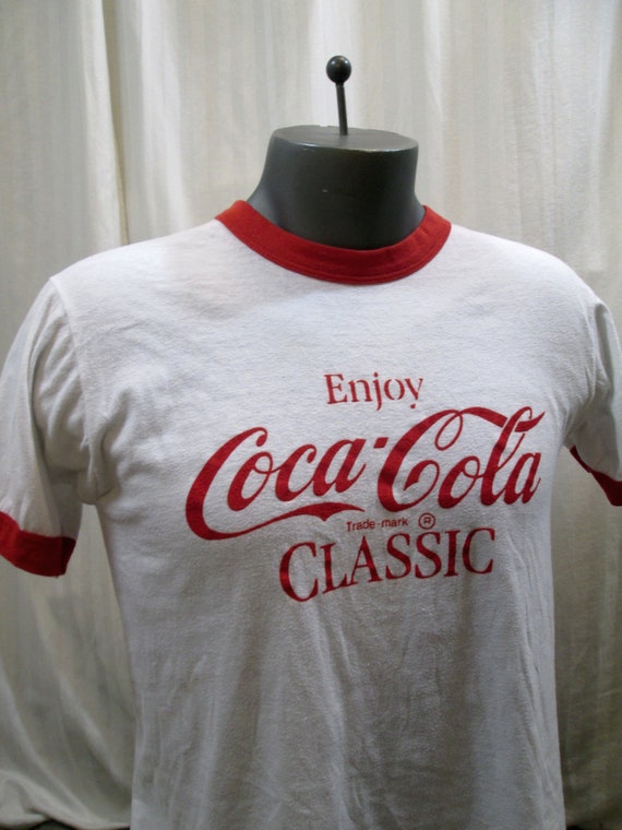 coke shirts 80s