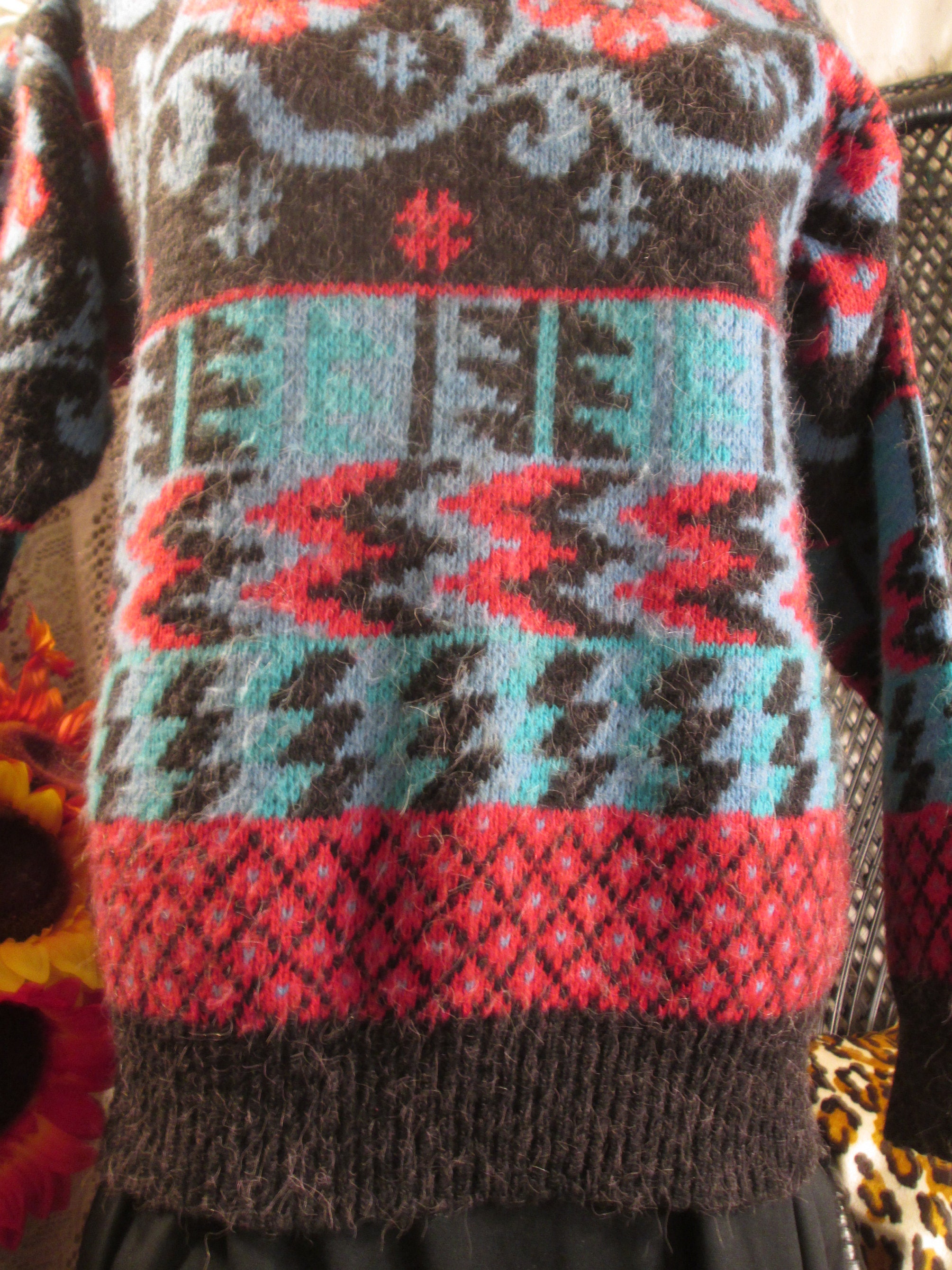 トップス Vintage multi pattern kint red il_1080xN.3977123113_kc5b.jpg