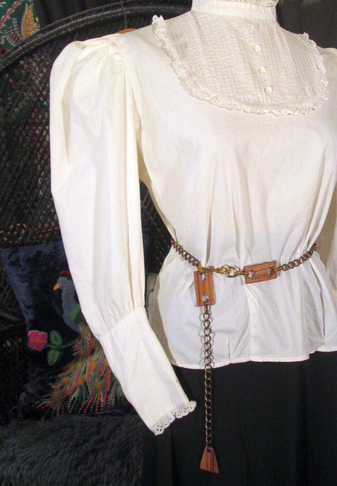 60's Poet Sleeve Blouse by Young Victorian