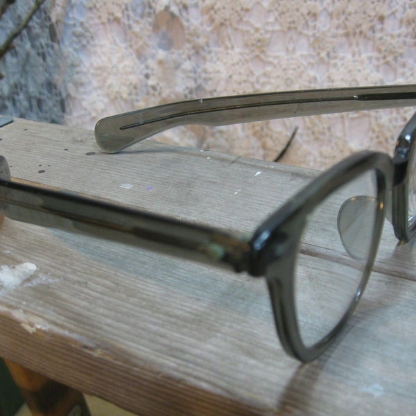 Smoky Gray Eyeglass Vintage frames 50s